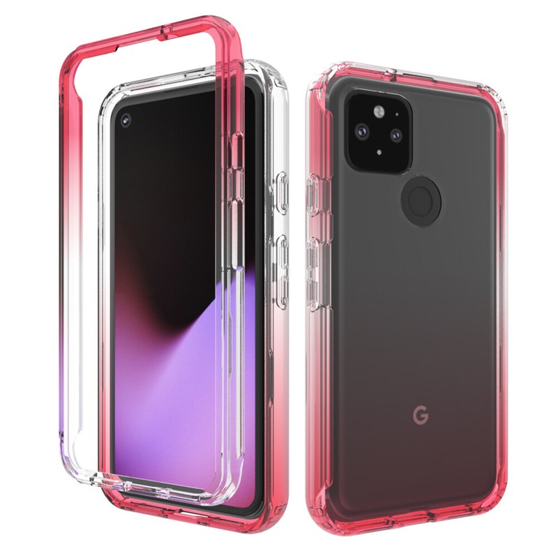 For Google Pixel 5 Full-Body Protective Case With Built-in Screen Protector gallery