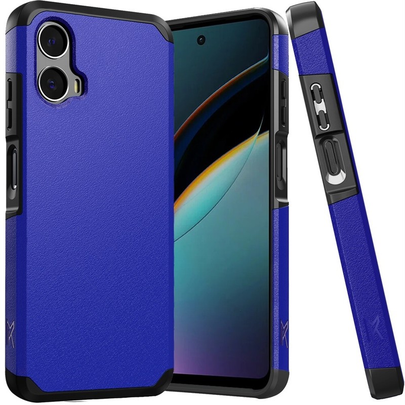 For TCL 50 XL 5G Slim Shock Absorption Hybrid Dual Layer Rubber TPU Case Cover gallery