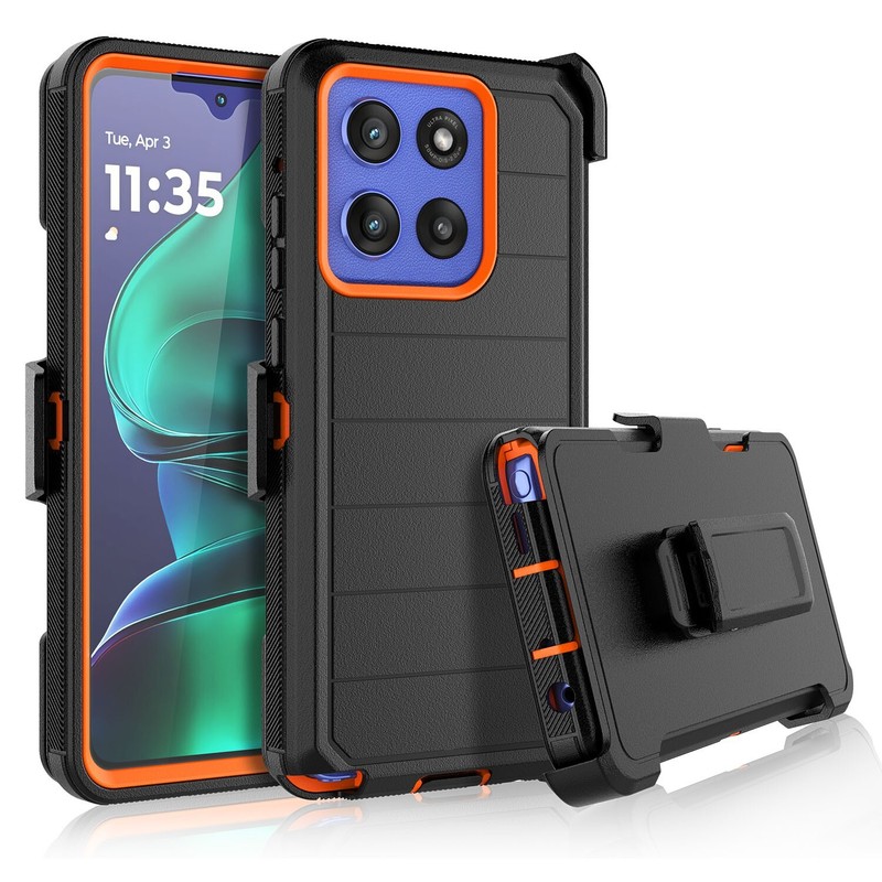For Motorola Moto G 5G 2025 2024 Case Clip Holster Fits otterbox Defender Cover gallery
