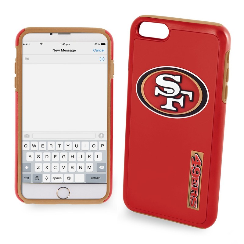 FOCO NFL Licensed San Francisco 49ers Impact Case For iPhone 6 & 6s (4.7″)