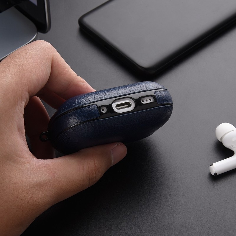 For Airpods Pro 3rd 2025/4th/3rd/Pro 2nd/1st Gen Retro Shockproof Leather Case gallery