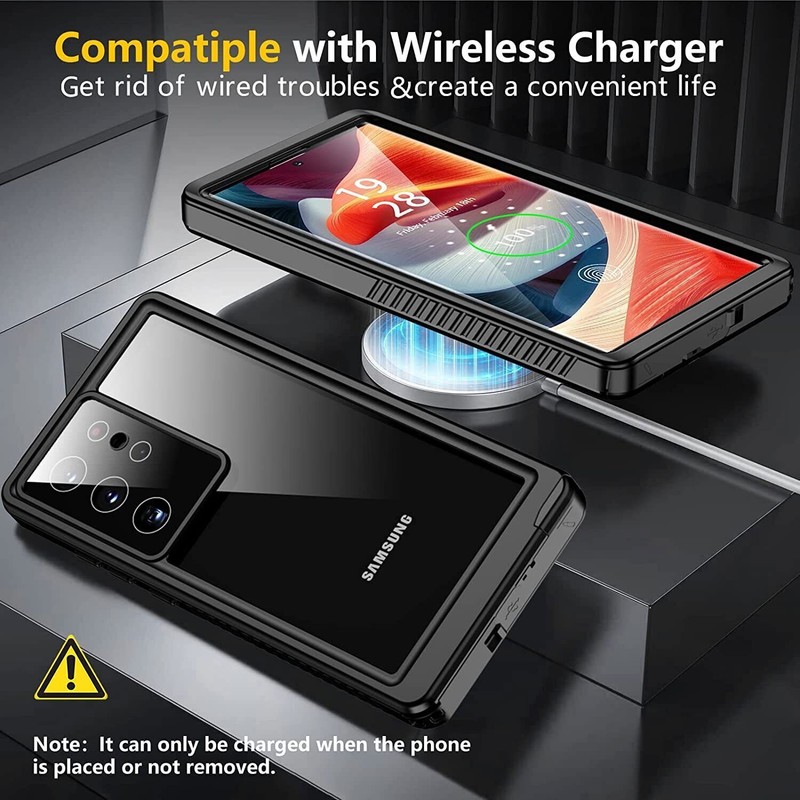 For Samsung S24 FE S23 Ultra S22 S21 Waterproof Full Body Case Shockproof Cover gallery