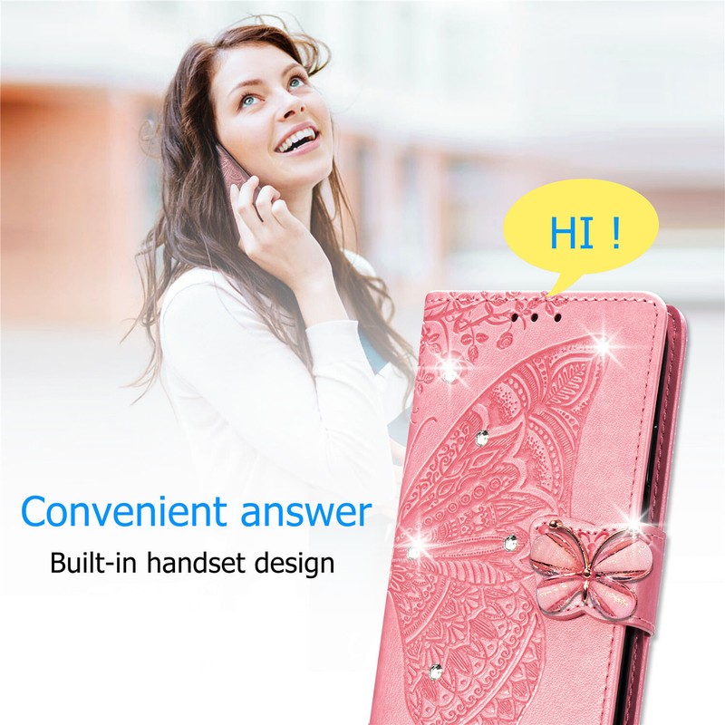 Premium PU Leather Wallet Phone Case Strap For iPhone 16 Pro Max/16e 2025/15/14 gallery