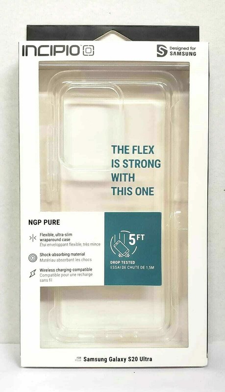 Incipio NGP Pure Slim Polymer Case Samsung Galaxy S20 Ultra (Clear)