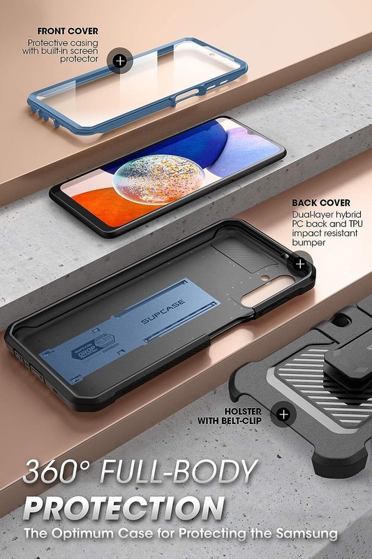 For SamsungGalaxy A14 5G, SUPCASE Rugged Case Belt-Clip & Kickstand Screen Cover gallery