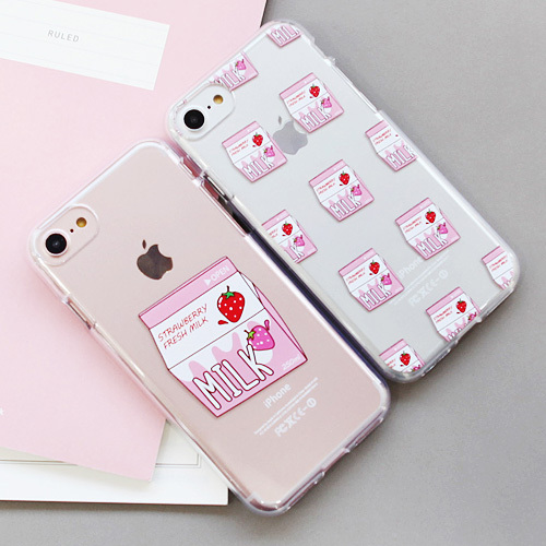Milk Jelly Case for Galaxy S23 S22 S21 S20 Plus Ultra Korea