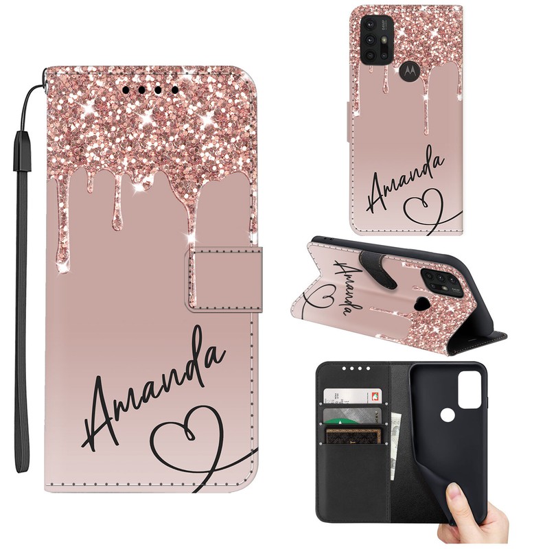 Flip Leather Case For Motorola Moto G Stylus G Power 5G Personalised Phone Cover gallery