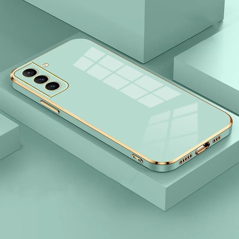 ShockProof Plating Silicone Case Cover Fr Samsung S25 S24 S23 S22 S21 S20 S10 9