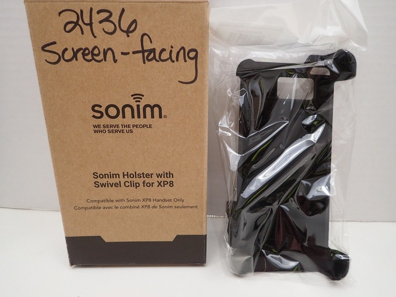 New Sonim Holster2 with Swivel Clip for XP8. Screen-Facing! Free Shipping!