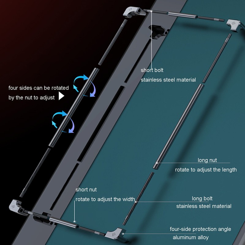 OnePlus 10 Pro Extreme Aluminium Frame Protective Cover Metal border Bumper Case gallery