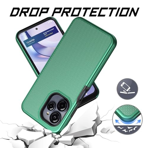 for Case with Tempered Glass Screen Dark Green BLU View Speed Ultra 5G gallery