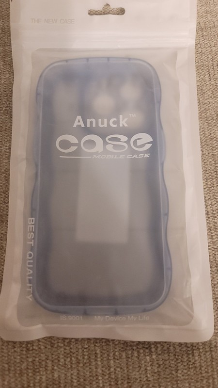 Blue/Clear Anuck Case For Apple iPhone 15 Pro