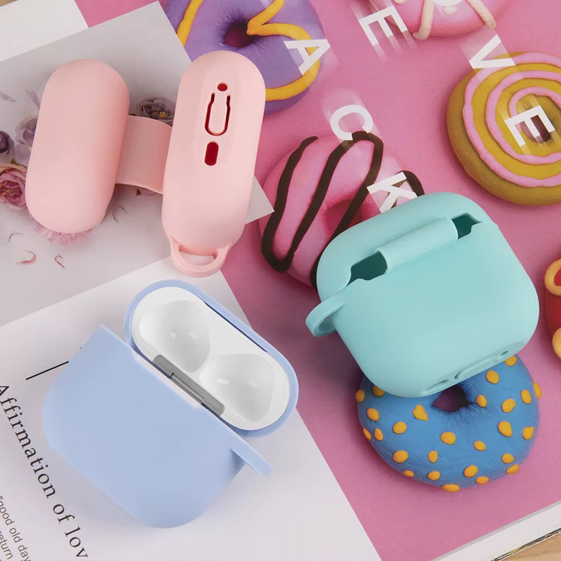 Wireless Headset Silicone Cover for Airpods 4 4Th Generation 2024 Case for Airpo gallery