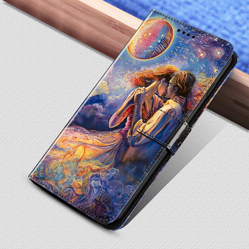 Custom Leather Flip Wallet Case Cover Personalized For Huawei Honor Xiaomi Redmi gallery