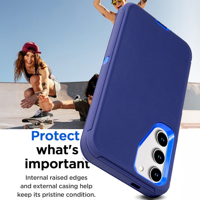 For Samsung Galaxy S24 S23 S22 21 Ultra Shockproof Protective Rugged Case Cover gallery