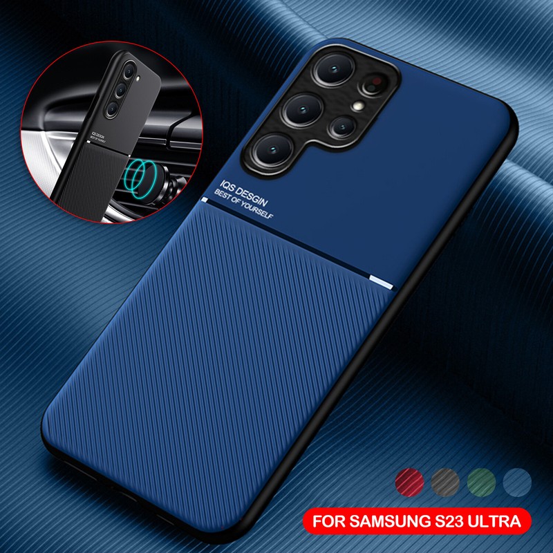 For Samsung Galaxy S24 Ultra S23 S22 Magnetic Slim Shockproof Hybrid Thin Case gallery