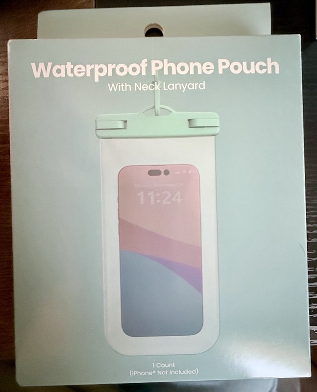 Waterproof Phone Pouch with Neck Lanyard – Waterproof Phone Case