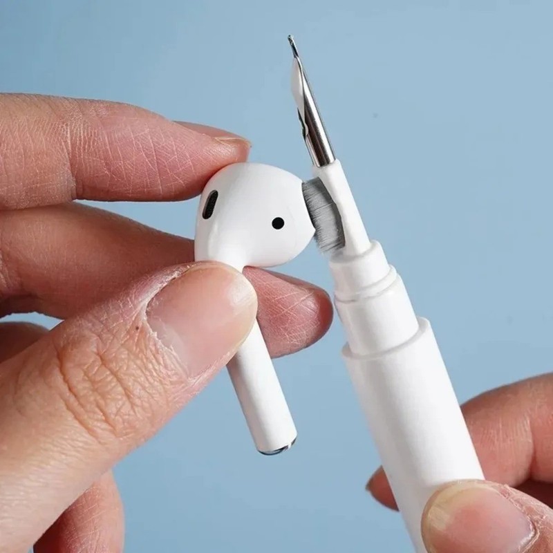 2in1 Earbuds Cleaning Pen for AirPods Pro 3 Case Brush Cleaner Kit
