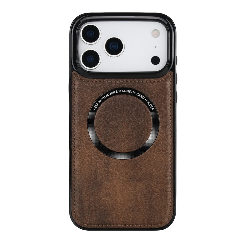 Mag-Safe Case For iPhone 17 Pro Max 16 15 14 13 Shockproof PU Leather Back Cover gallery