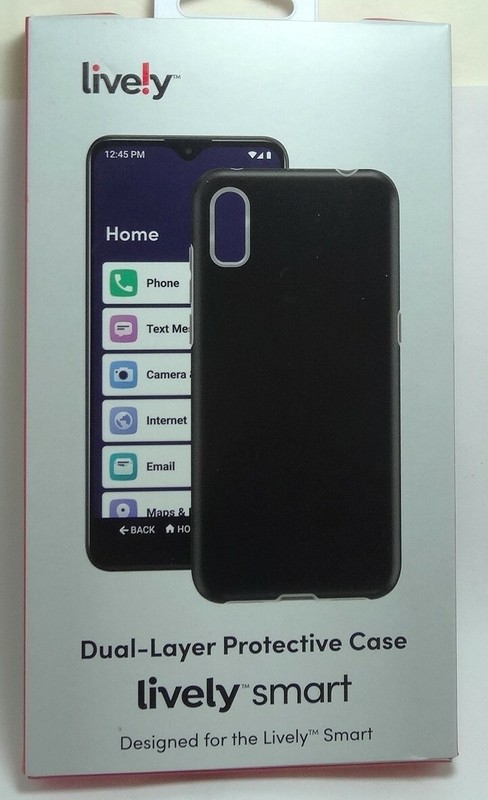 Lively- Dual-Layer Hard Shell Case for Lively Smart – Black