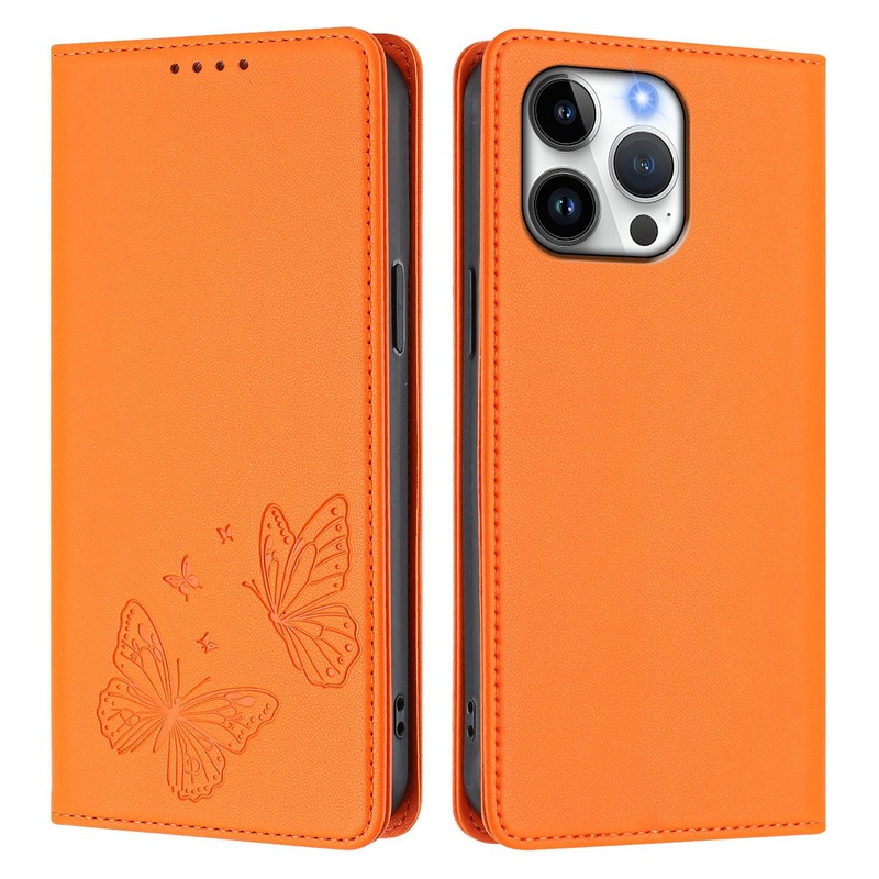 Magnetic Leather Butterfly Wallet Case For Various Phone Flip Stand Bag Cover gallery