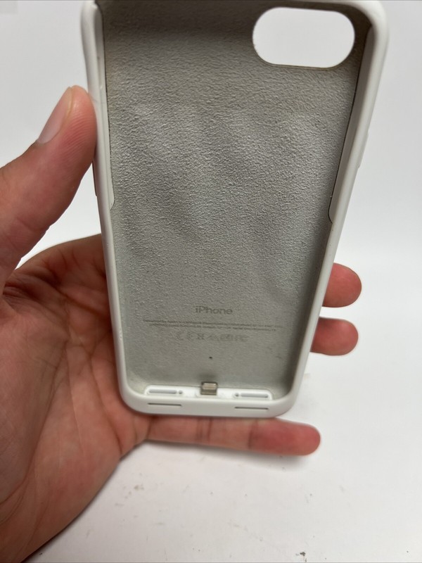 RARE Apple iPhone 7 Smart Battery Case, Model A1765 White Tested Read Desc gallery