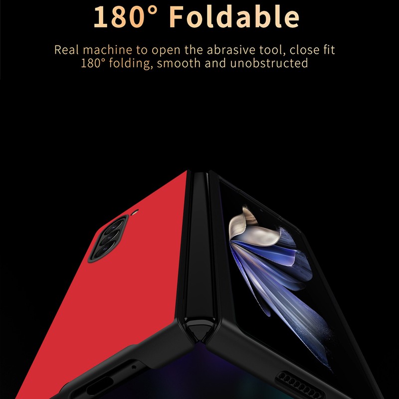Luxury Leather Shockproof Case For Samsung Galaxy Z Fold 6 5 4 3 2 Hinge Cover gallery