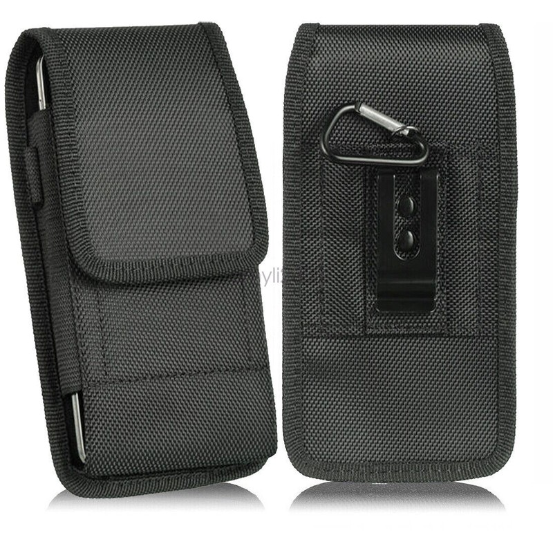 Vertical Cell Phone Holster Wallet Case Pouch With Belt Clip For iPhone Samsung gallery