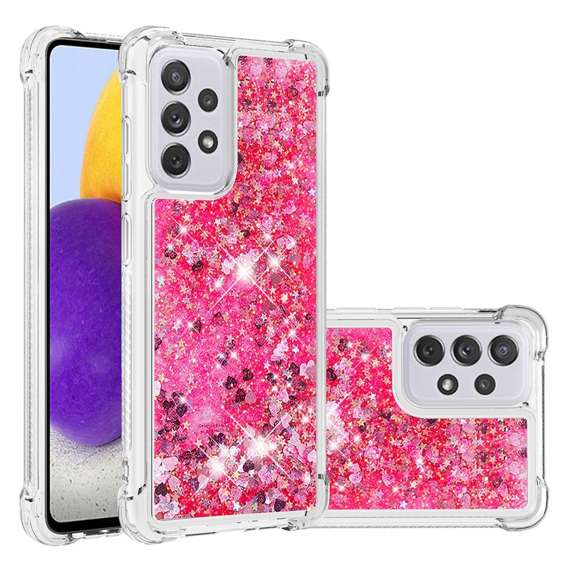 For Samsung Galaxy A56 A36 A26 A16 A06 A55 Glitter Sparkle Soft TPU Phone Case