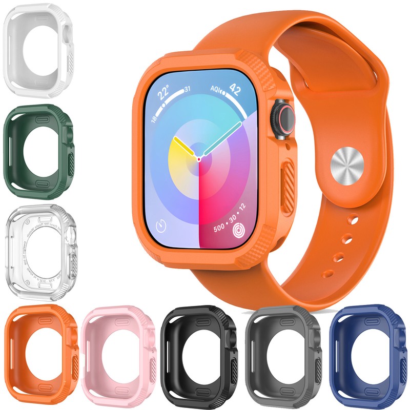 Rugged Case For Apple Watch Series 10/9/8/Ultra 41/42/45/49mm Shockproof Bumper