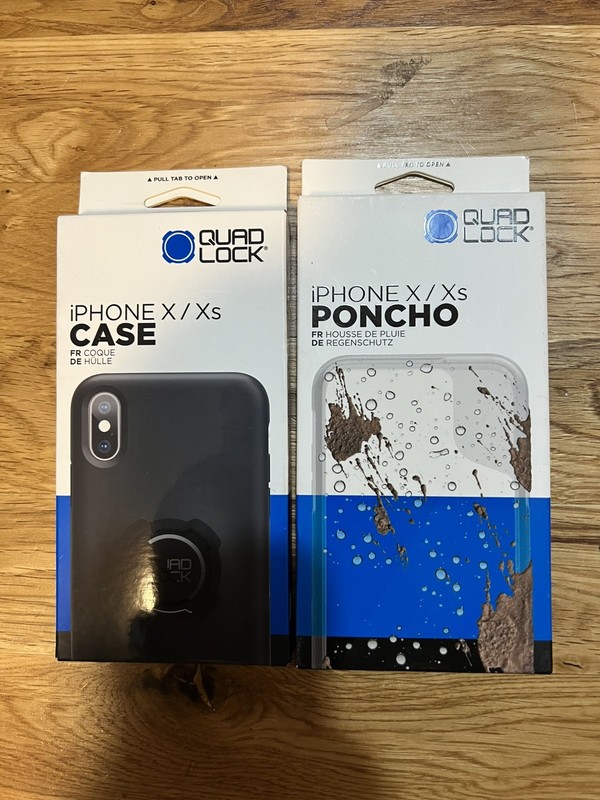 QUAD LOCK CASE W/ PONCHO IPHONE X/XS (NEW)