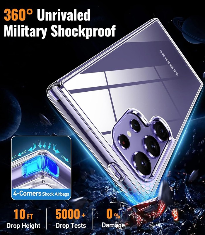 Wholesale Lot For Samsung Galaxy S26 S25 S24 S23 S22 Shockproof Slim Clear Case gallery