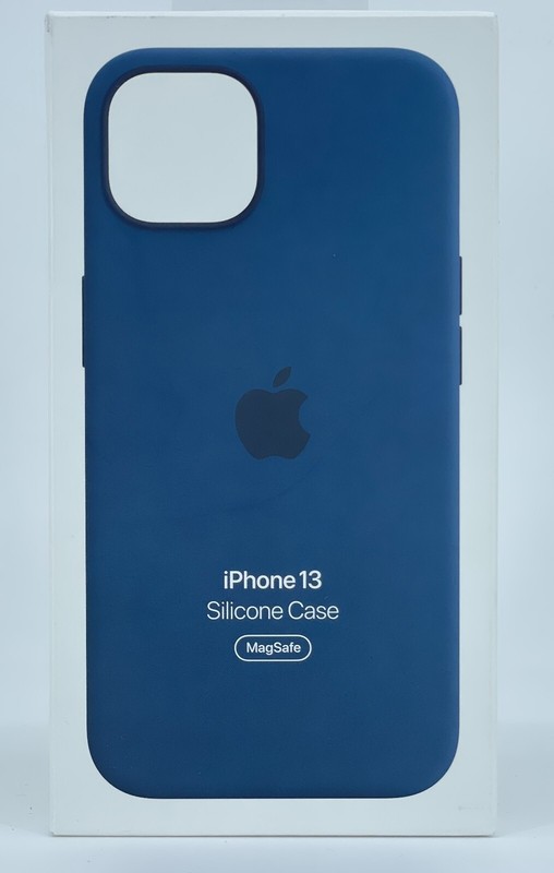 OEM Apple iPhone Silicone Case With MagSafe For 13 Mini/Pro/Pro Max – Abyss Blue