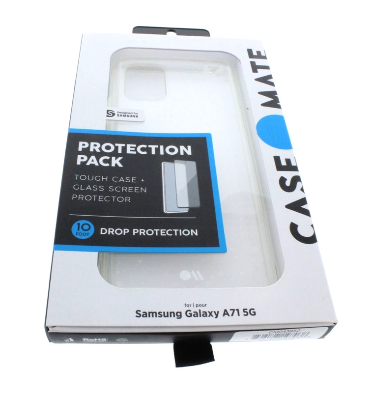Casemate Protection Pack Case for Galaxy A71 5G with Screen Protector Clear
