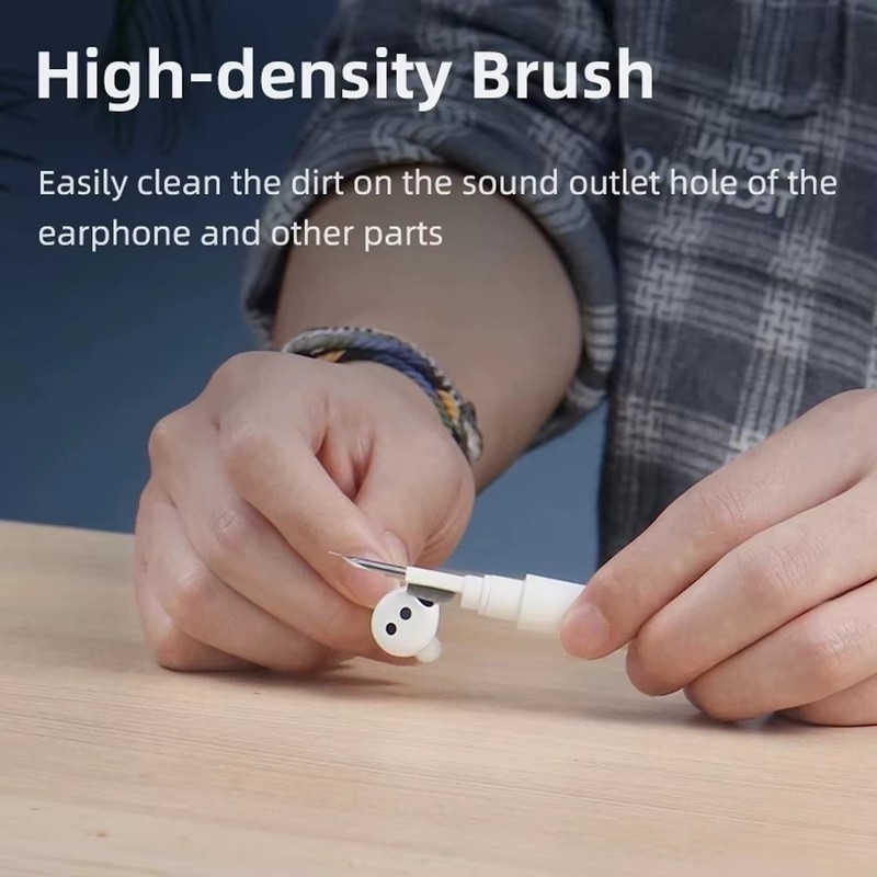 Cleaning Pen For Airpods Pro 1 2 Earphones Cleaner Kit Soft Brush Case Earbuds gallery