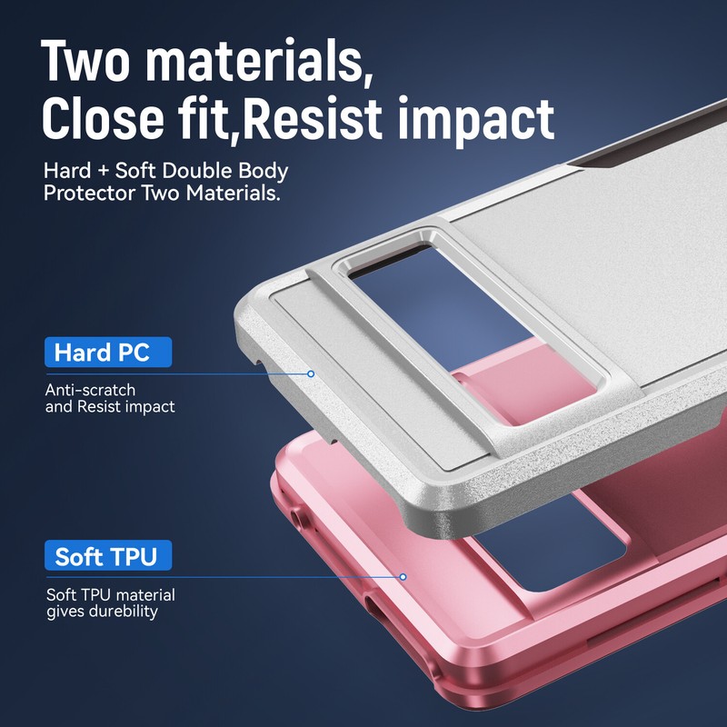 For Google Pixel 8 Pro 7A 7 Shockproof Hybrid Rugged Hard PC TPU Slim Armor Case gallery