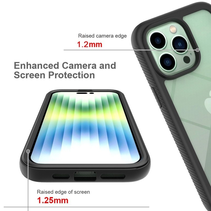 Screen Full Protect Shockproof Phone Case For iPhone 14 Pro Max 11 12 13 XR 7 8 gallery