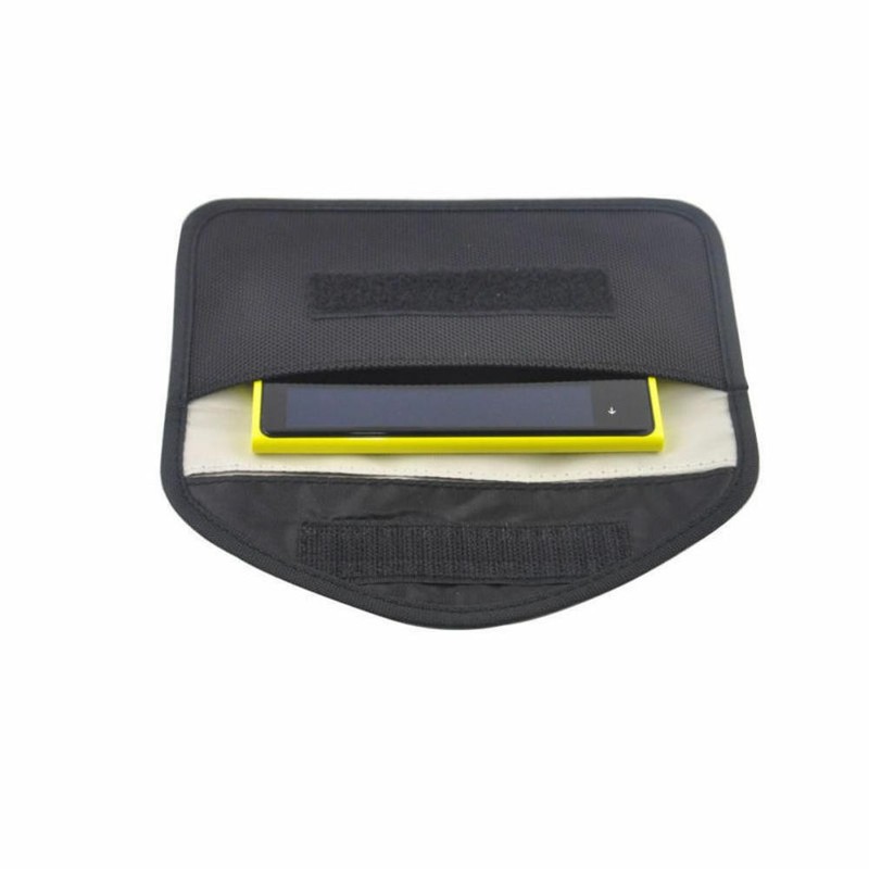 20*10cm RF Signal Blocker Anti-Radiation Shield Case Bag Pouch For Cell Phone