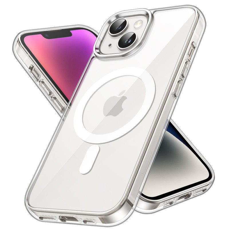 Magnetic Case for iPhone 14 Plus Compatible with MagSafe Wireless Charging