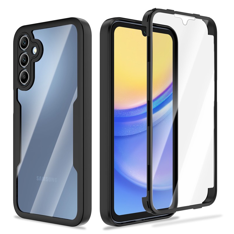 For Samsung Galaxy A15 5G Full Body Rugged Case Cover Built-in Screen Protector