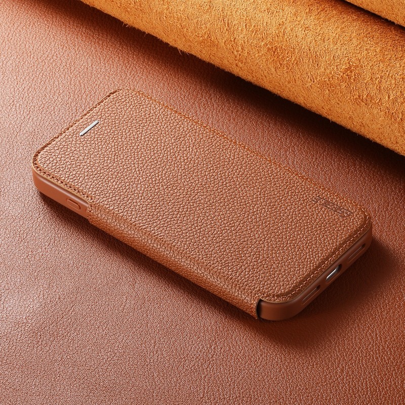 For iPhone 17 16 15 14 13 Pro Max Air 17e Leather Magnetic Flip Card Wallet Case gallery