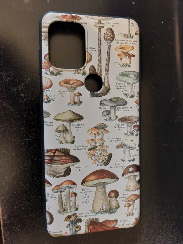 Soft Case Silicone Phone Case For Motorola Moto G Stylus Mushrooms