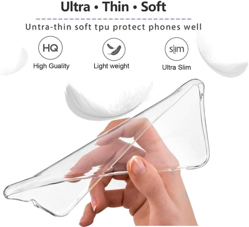 For Motorola Moto G Stylus 5G 2024/G/Power/Play Shockproof Clear Rubber Case gallery