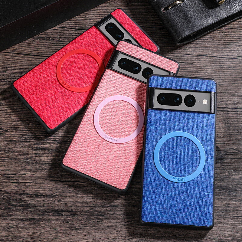 For Google Pixel 7 Pro 6 7 Shockproof Cloth Magnetic Hybrid Phone Case Cover gallery