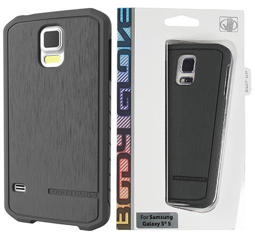 OEM Body Glove Satin Thin Case Cover For Samsung Galaxy S5 S 5 Charcoal Grey