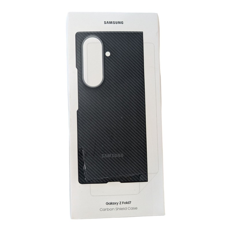 K1. Samsung Galaxy Z Fold7 Carbon Shield Case – Black
