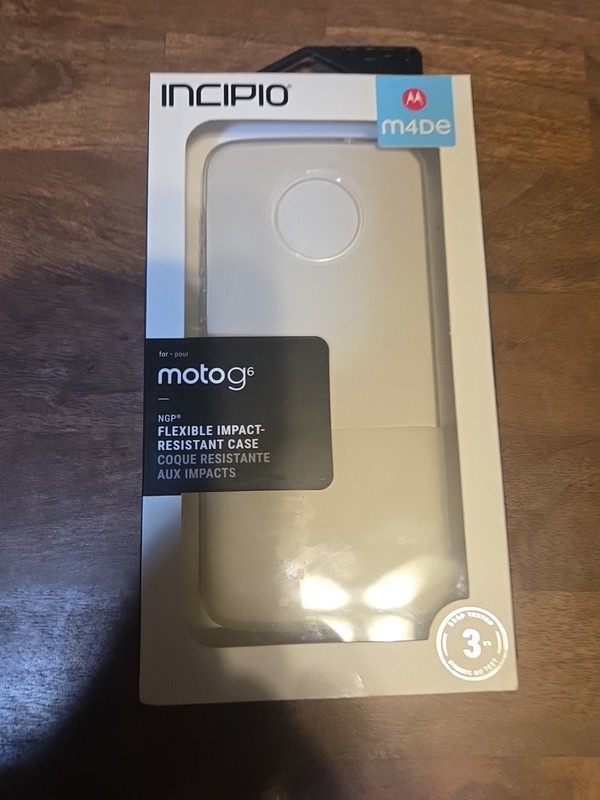 Incipio NGP Series Case for Motorola Moto G6 Only – Clear / Frosted Clear