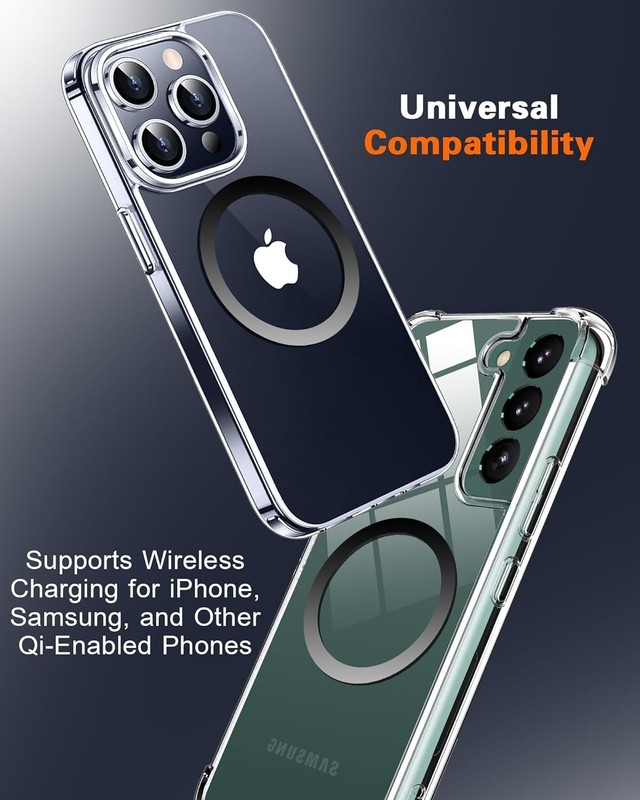 Thin Metal Magnetic Rings for Wireless Charging – Perfect MagSafe Accessory Set gallery
