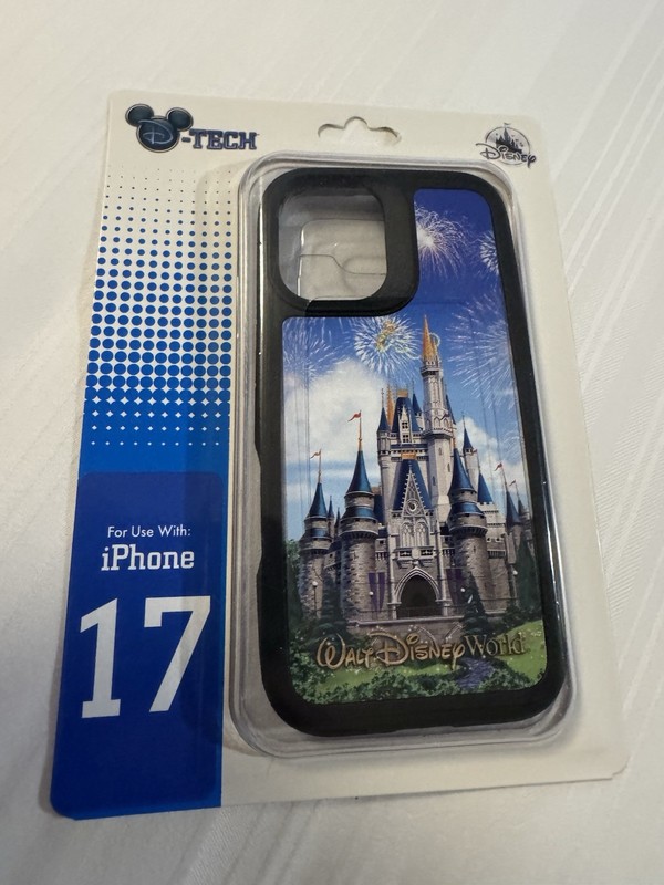 DISNEY Parks D-TECH Cinderella’s Castle WDW PHONE CASE FITS iPHONE 17 Tinkerbell