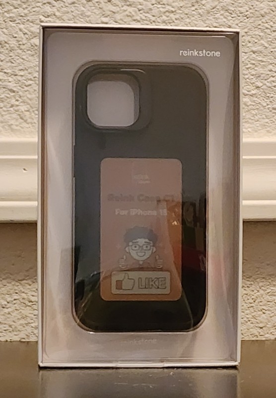 Reinkstone Reink Case C1 Hard Case For IPhone 15 Black